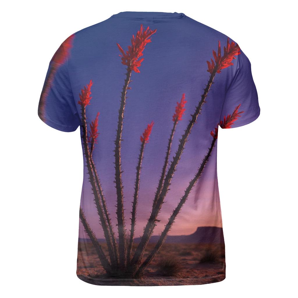 Desert Ocotillo At Dusk Bloom personalized full print shirts