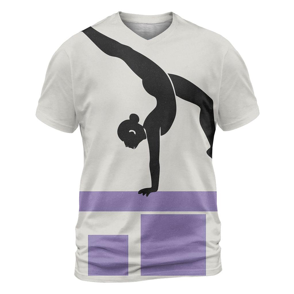 Gymnastics Geometry personalized full print shirts
