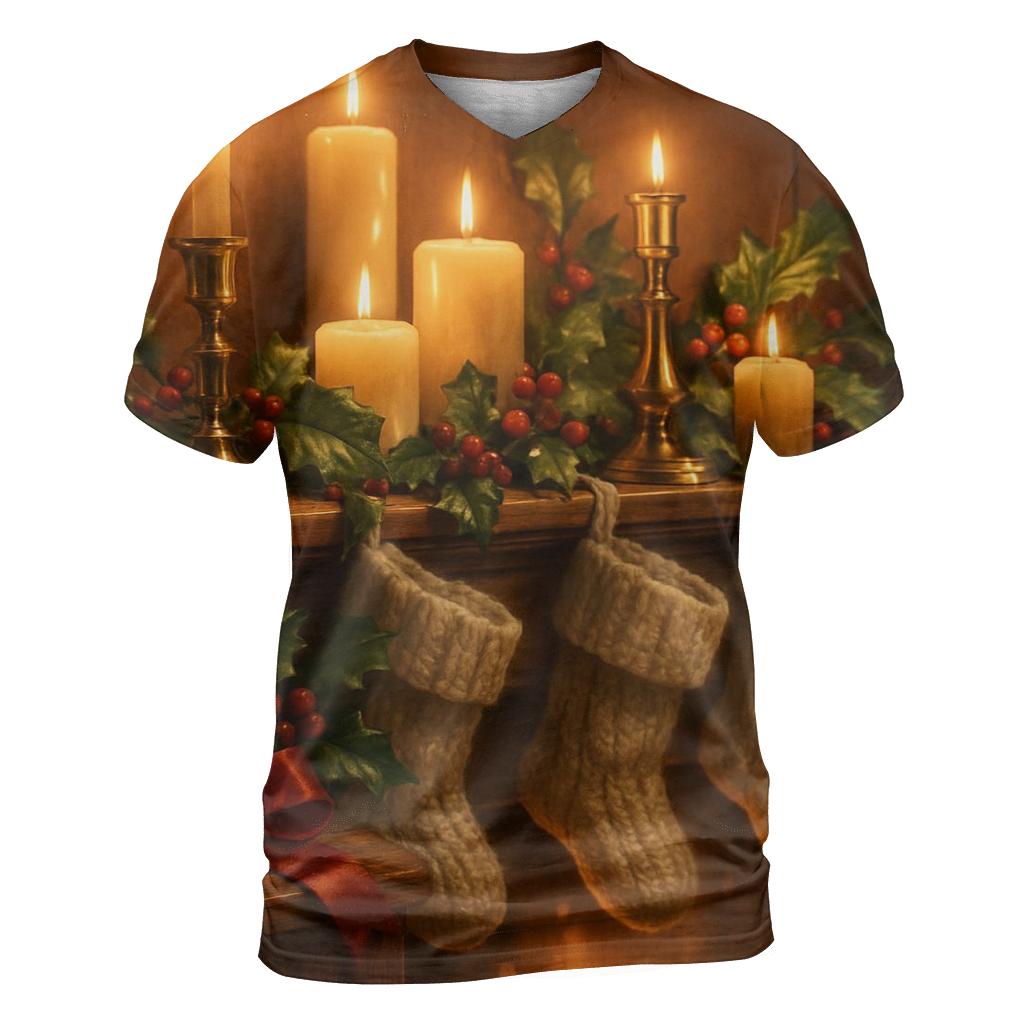 Mantelpiece Of Memories unique graphic print tees