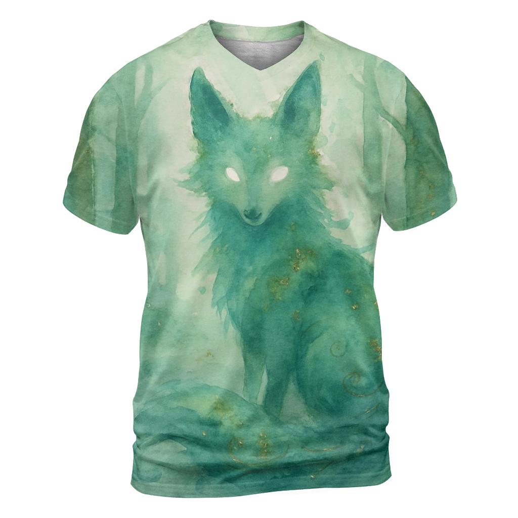 Mystical Forest Spirit trendy printed shirt styles
