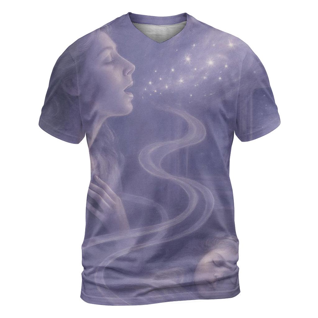Lullaby Of Light unique graphic print tees