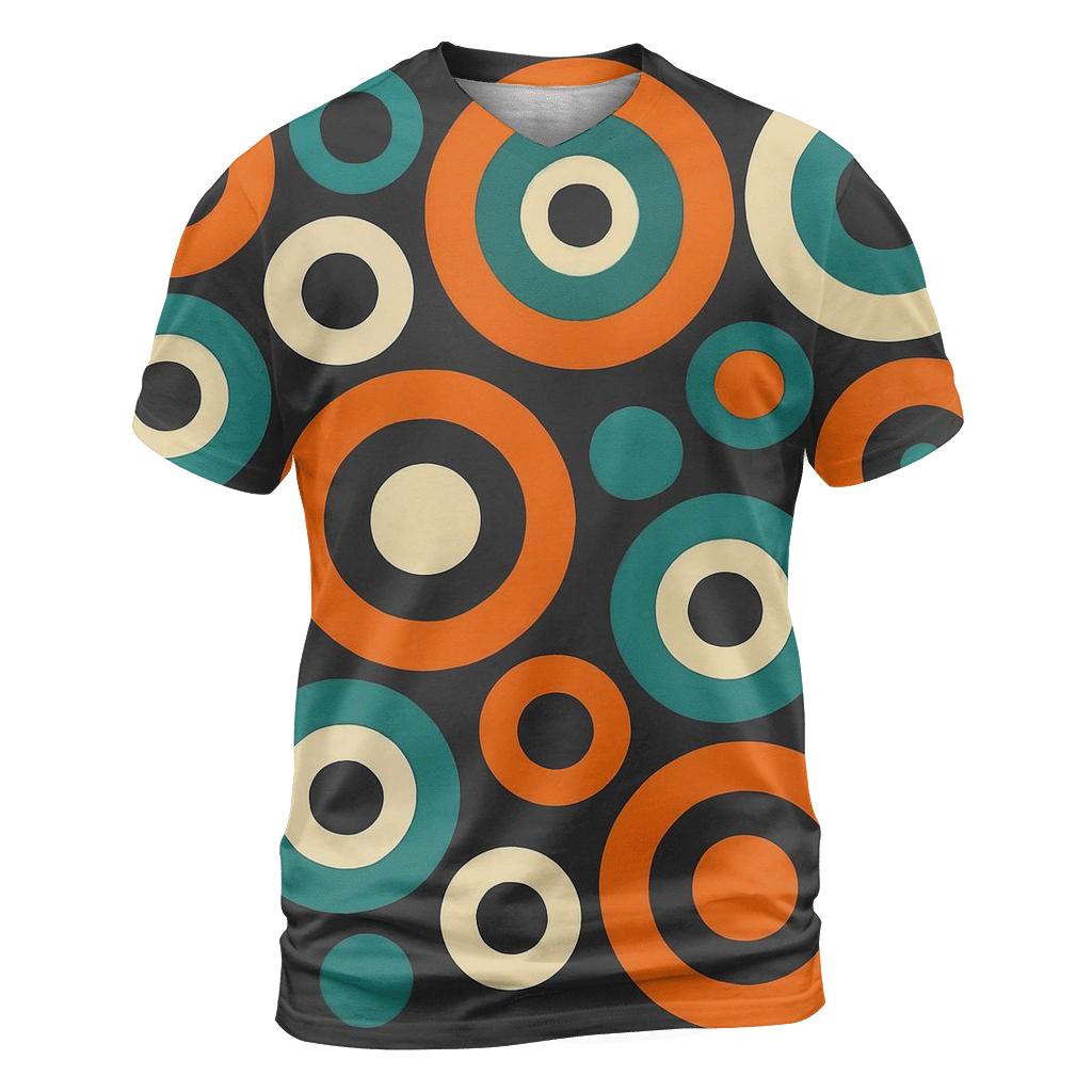 Funk Alley Circles unique graphic print tees