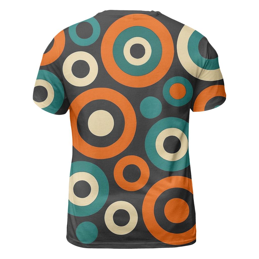Funk Alley Circles unique graphic print tees