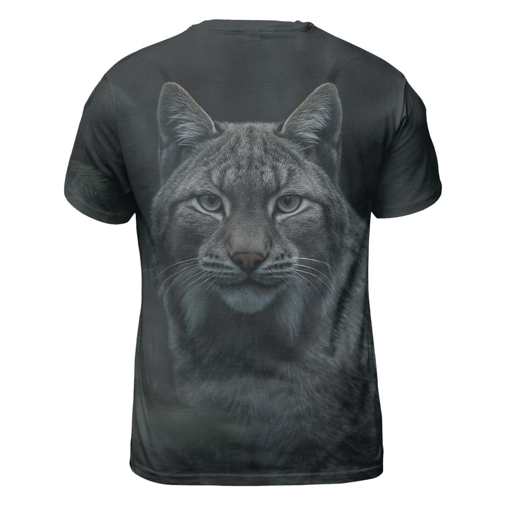Boreal Stalker — Lynx Portrait statement graphic shirts