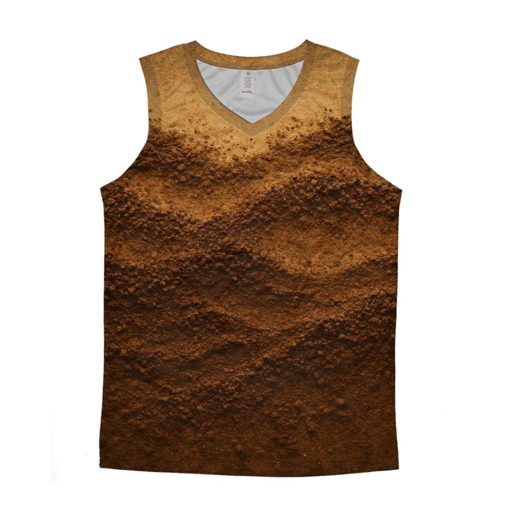 Ground Texture Canvas casual summer tank tops