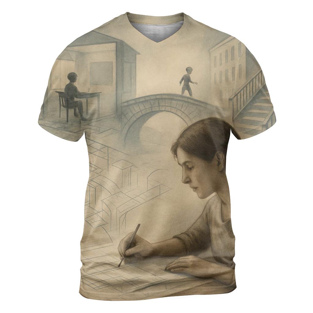 The Quiet Architect designer pattern shirts