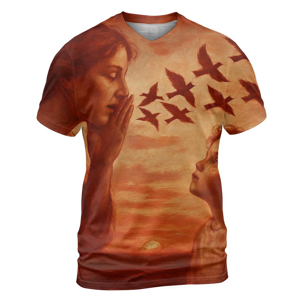Echoes In The Sky statement graphic shirts