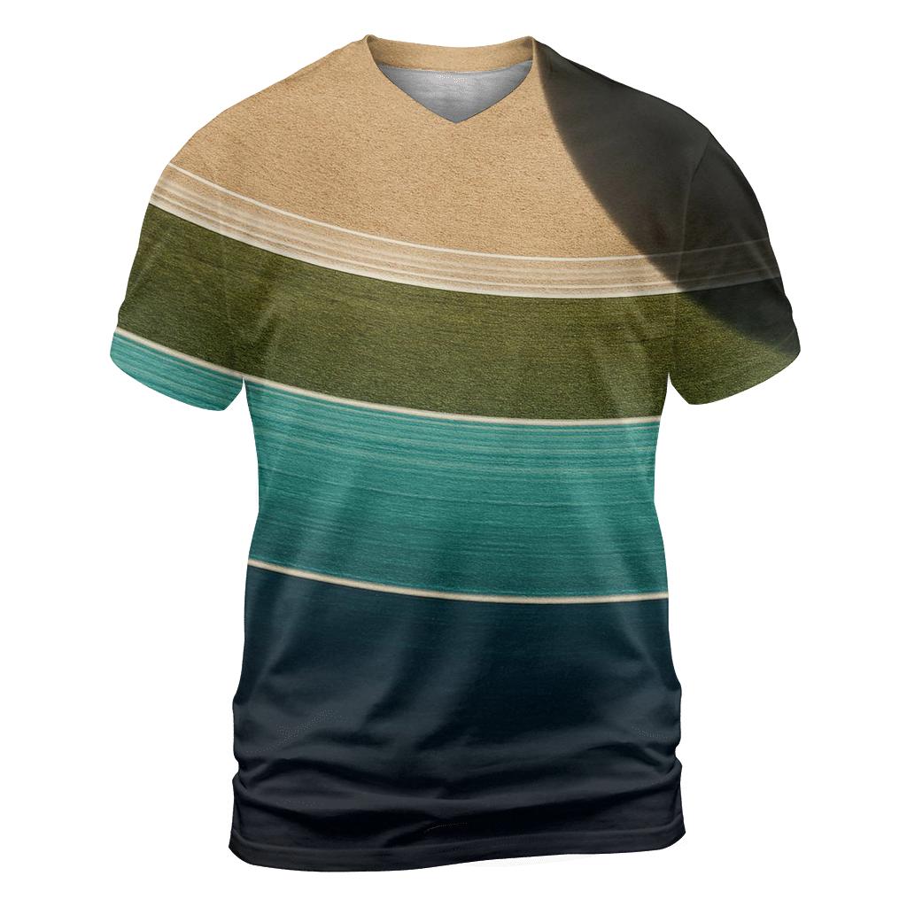 Ring-Plane Horizon unique graphic print tees