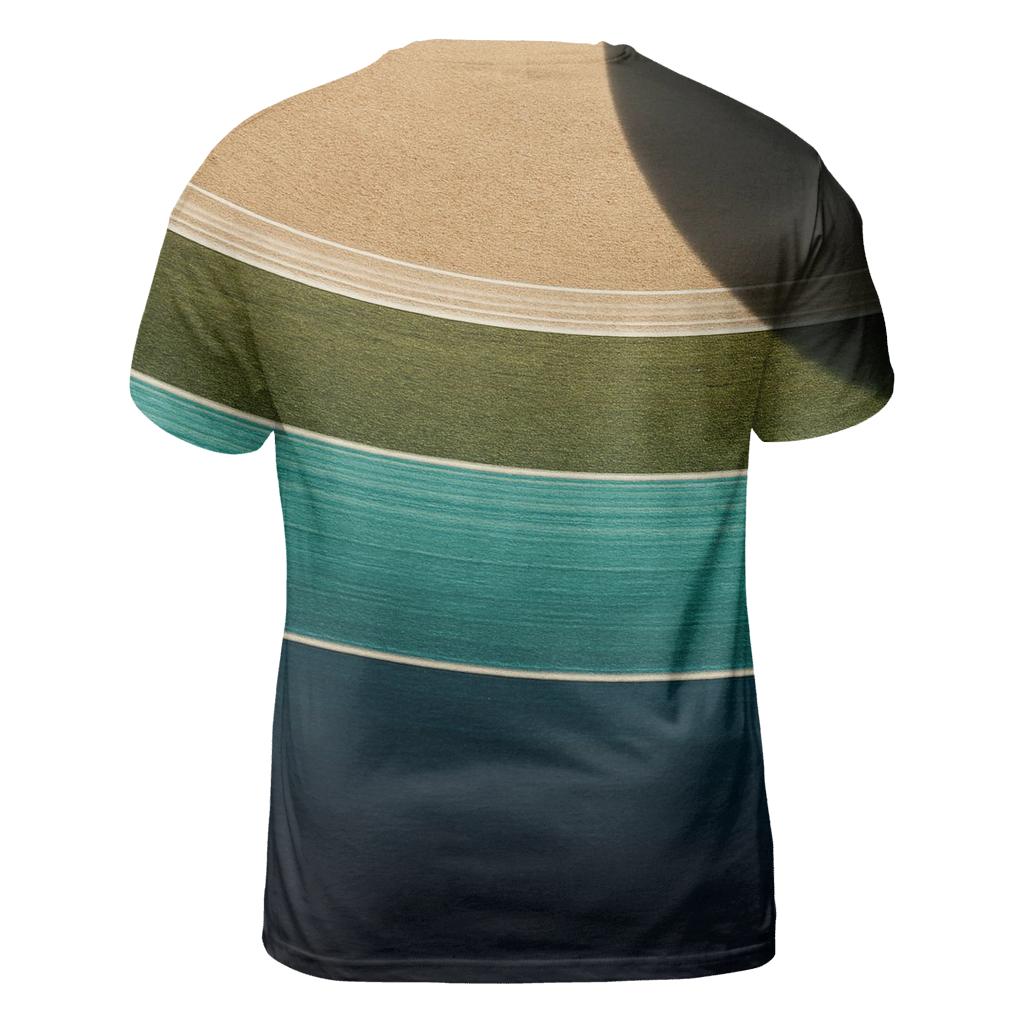 Ring-Plane Horizon unique graphic print tees