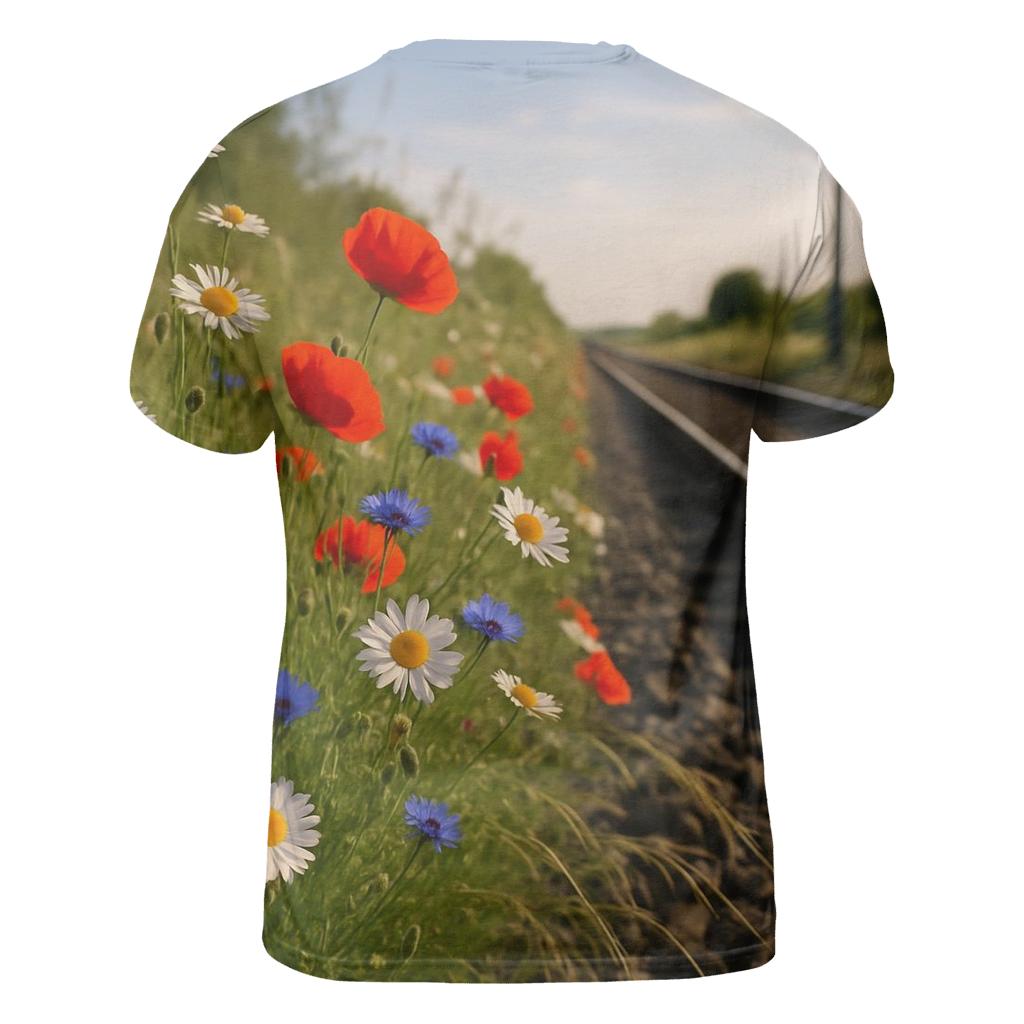Railway Wildflower Verge personalized full print shirts
