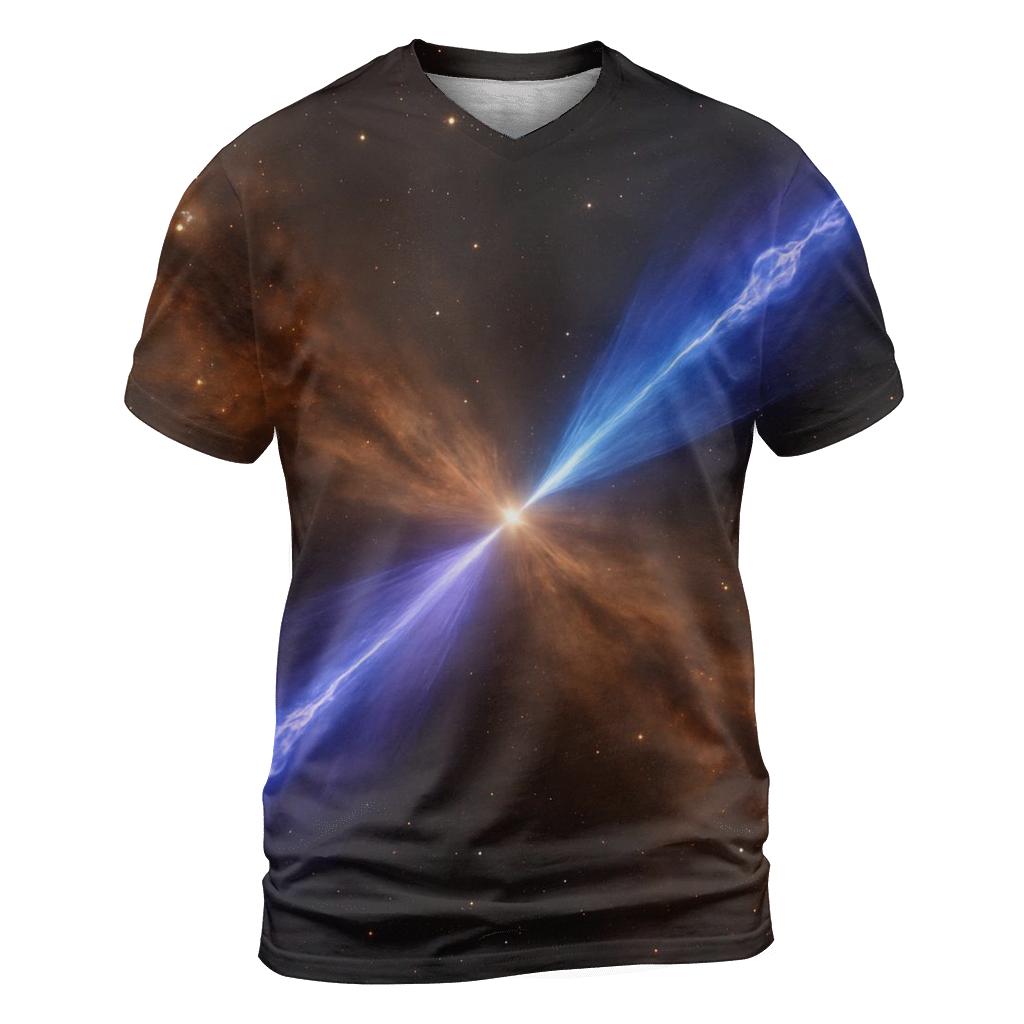 Bipolar Jet Outflow Pillars unique graphic print tees