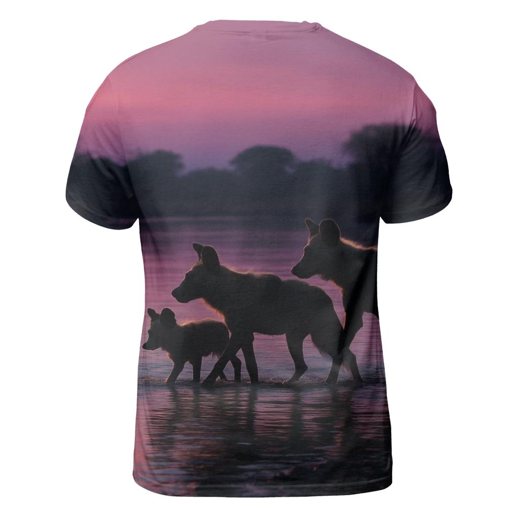 Crepuscular Pack Crossing unique graphic print tees