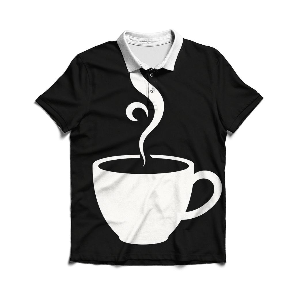 Steam Spiral Minimal casual sports polo shirts