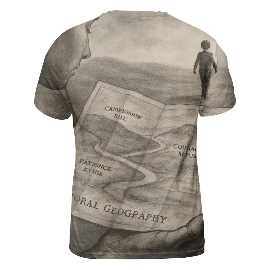 The Silent Map vibrant all-over design tees