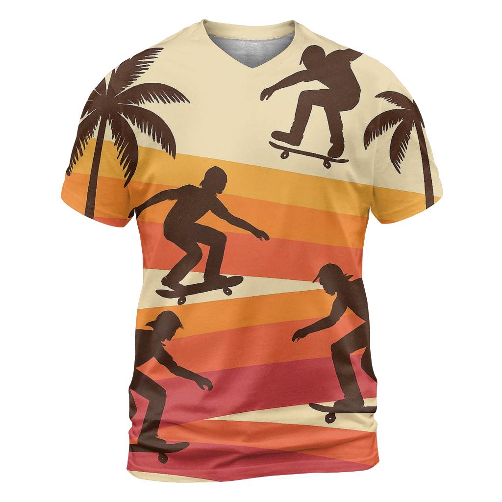 Sunset Skate Routes personalized full print shirts