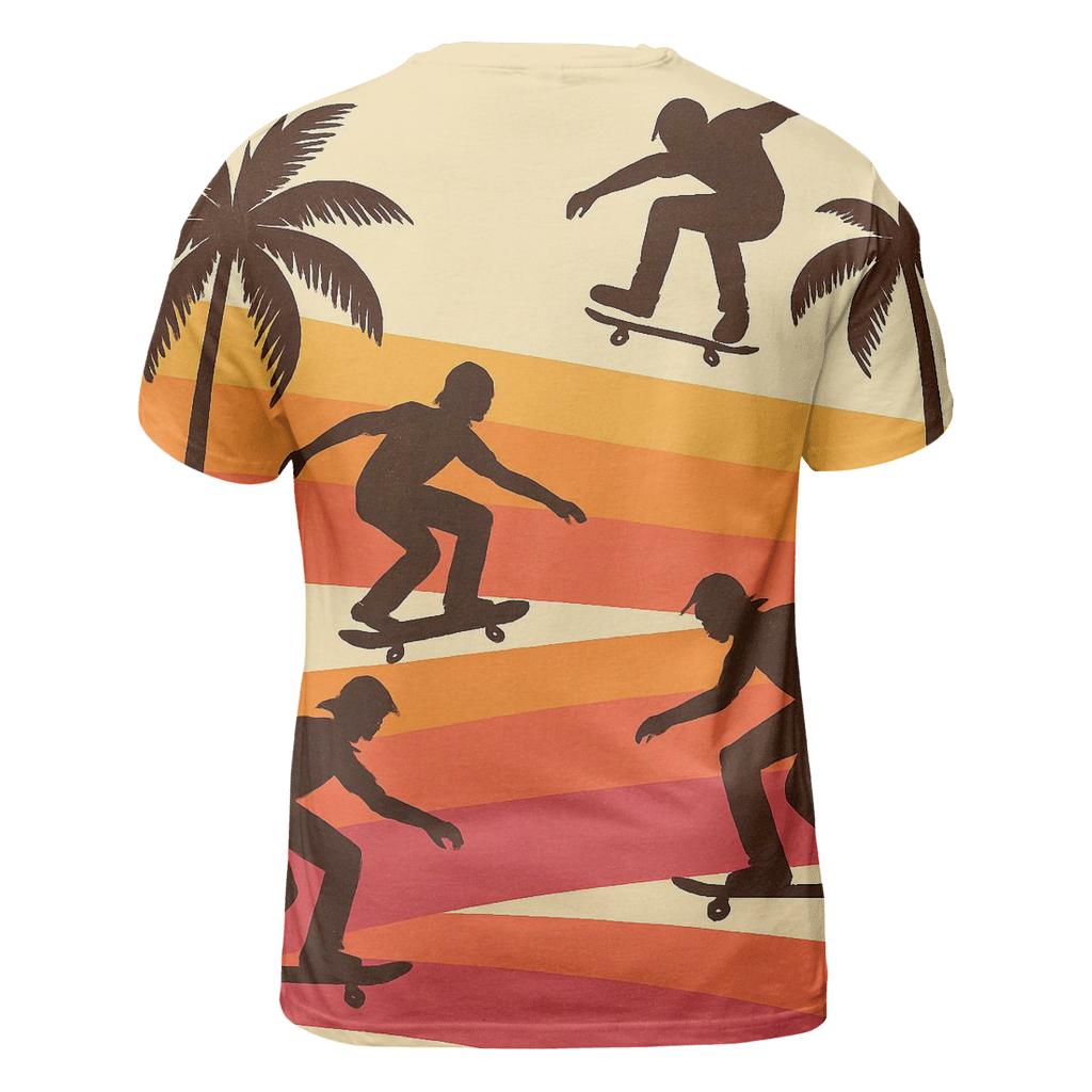Sunset Skate Routes personalized full print shirts
