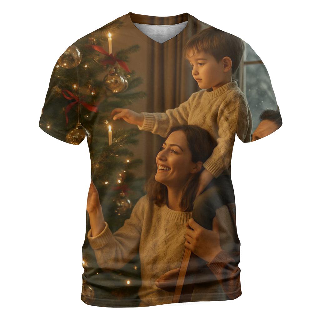 Tree Trimming Tradition statement graphic shirts