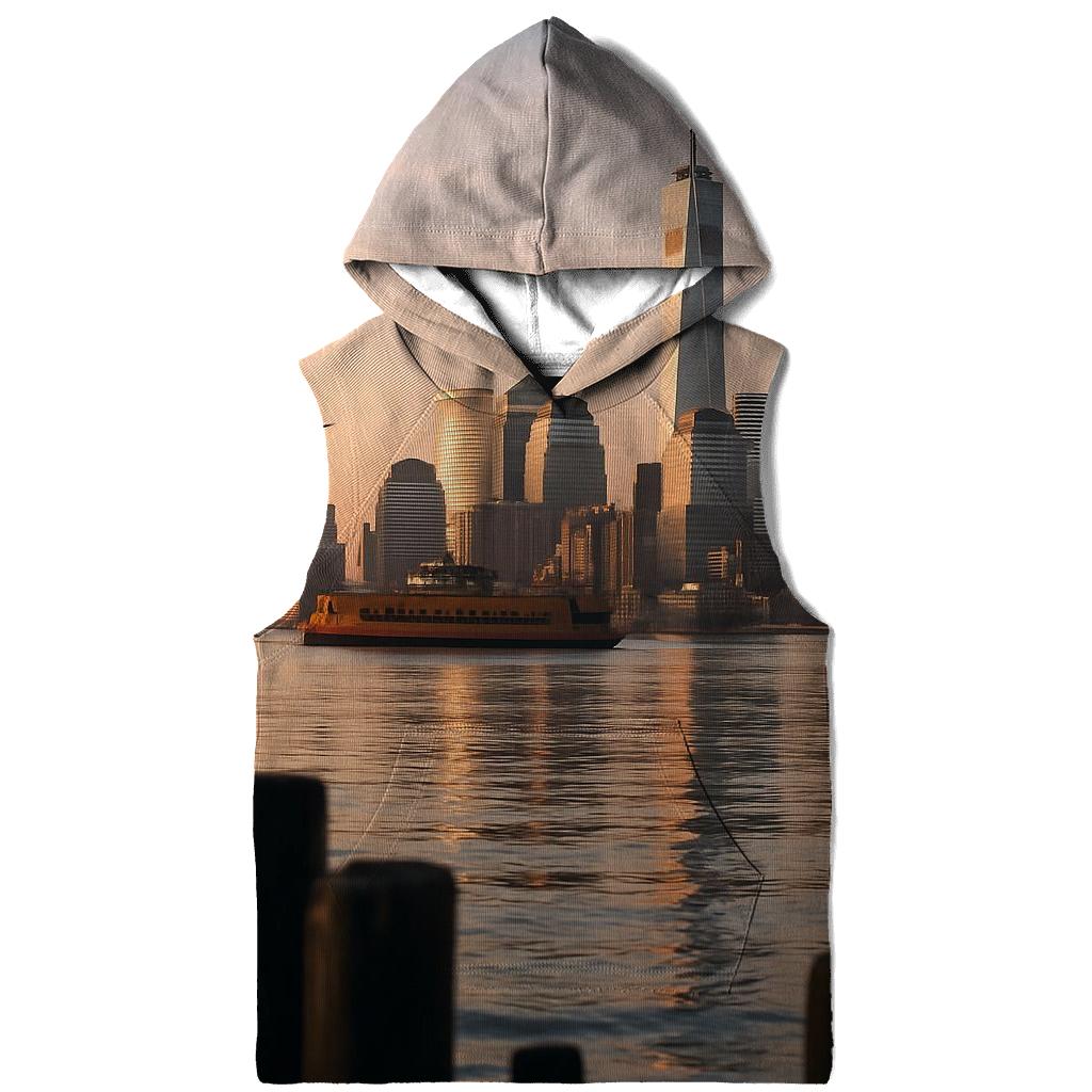 Sunrise Reflections On The East River designer hoodies