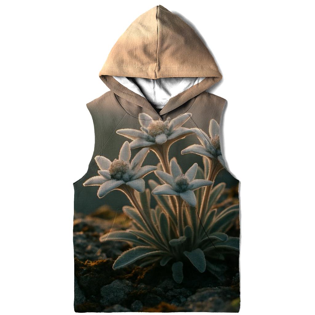 Alpine Edelweiss Ridge Morning graphic hoodies