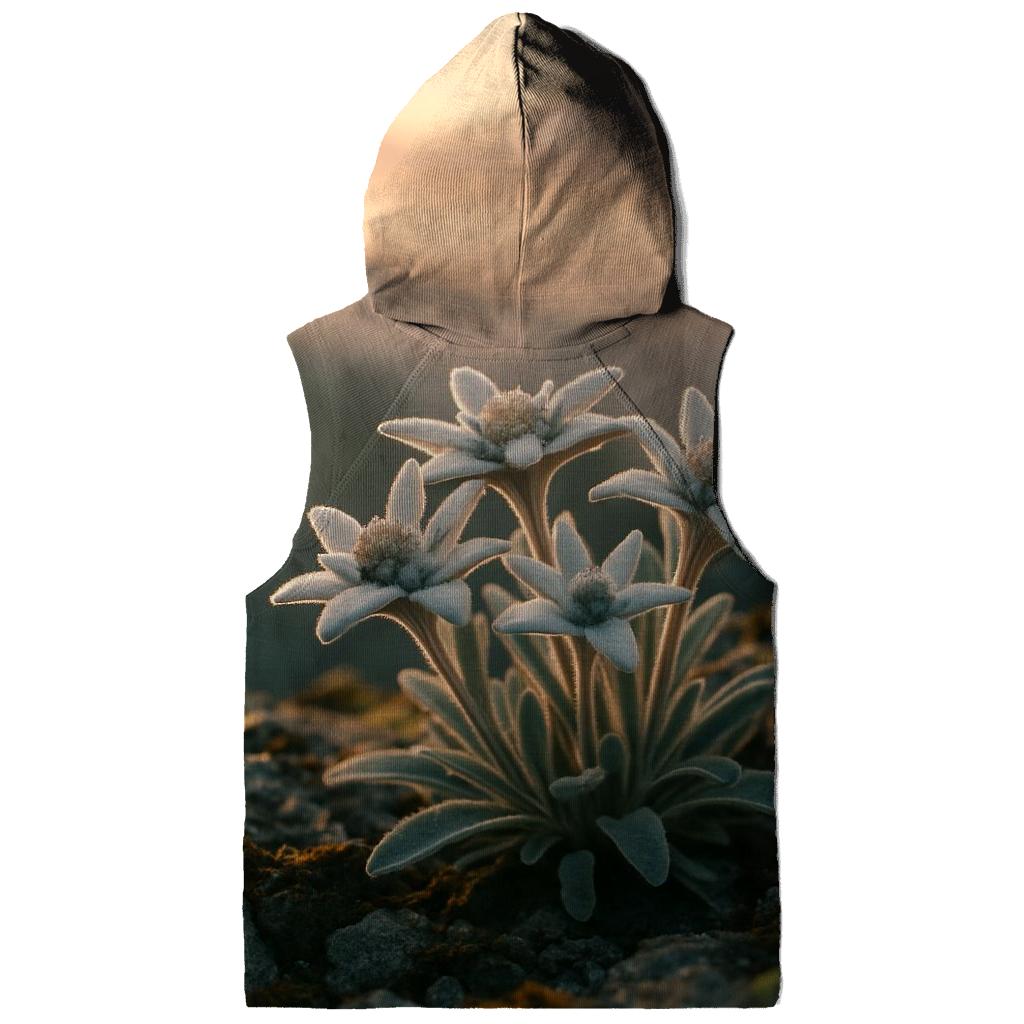 Alpine Edelweiss Ridge Morning graphic hoodies