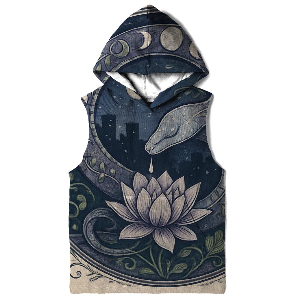 Lunar Garden Ouroboros pullover hoodies