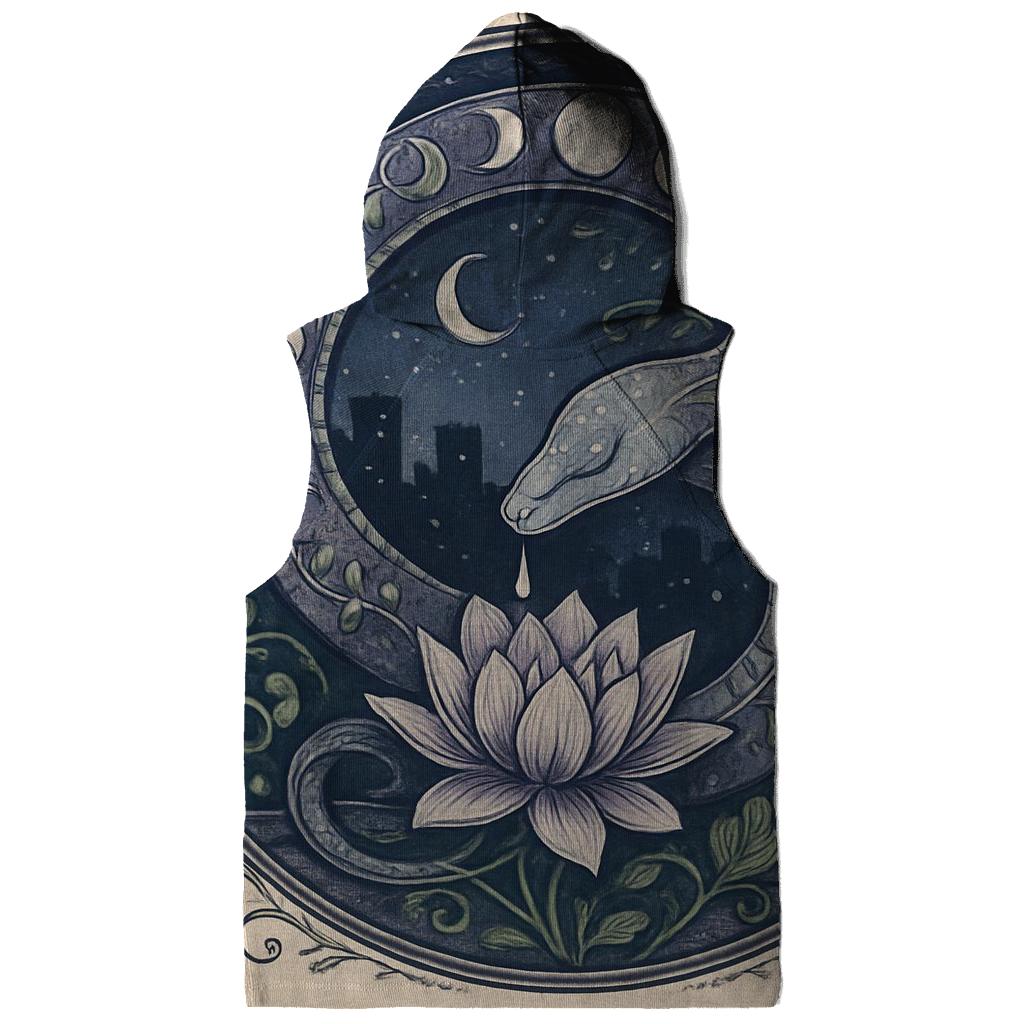 Lunar Garden Ouroboros pullover hoodies