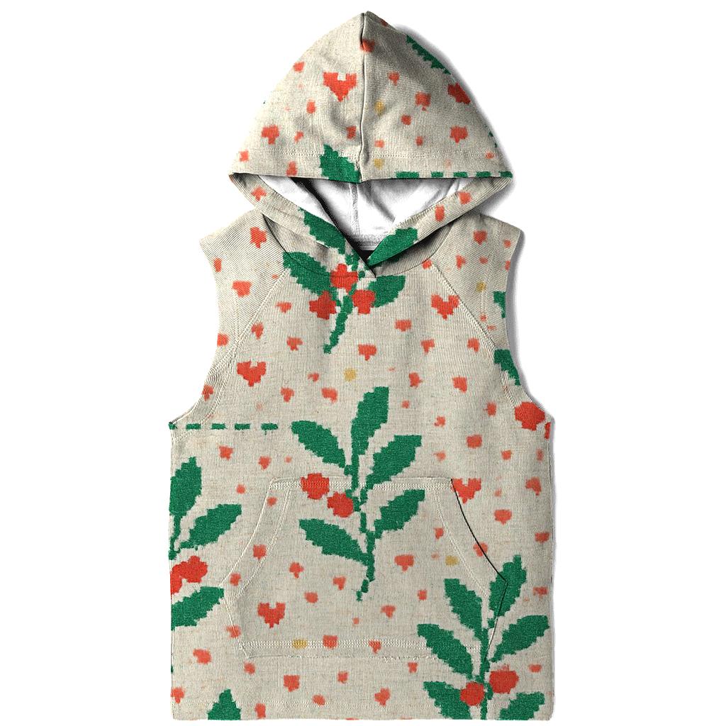 Merry Mistletoe Confetti Design heavyweight hoodies