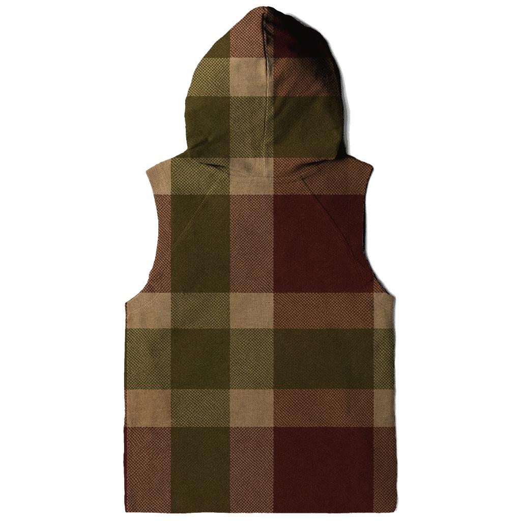 Cabin Vinyl Plaid graphic hoodies