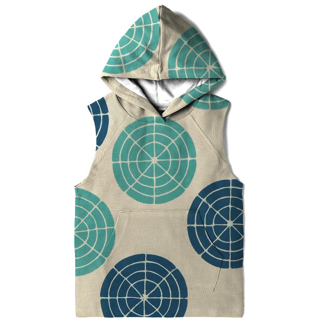 Kumo Rosette Cluster zip-up hoodies