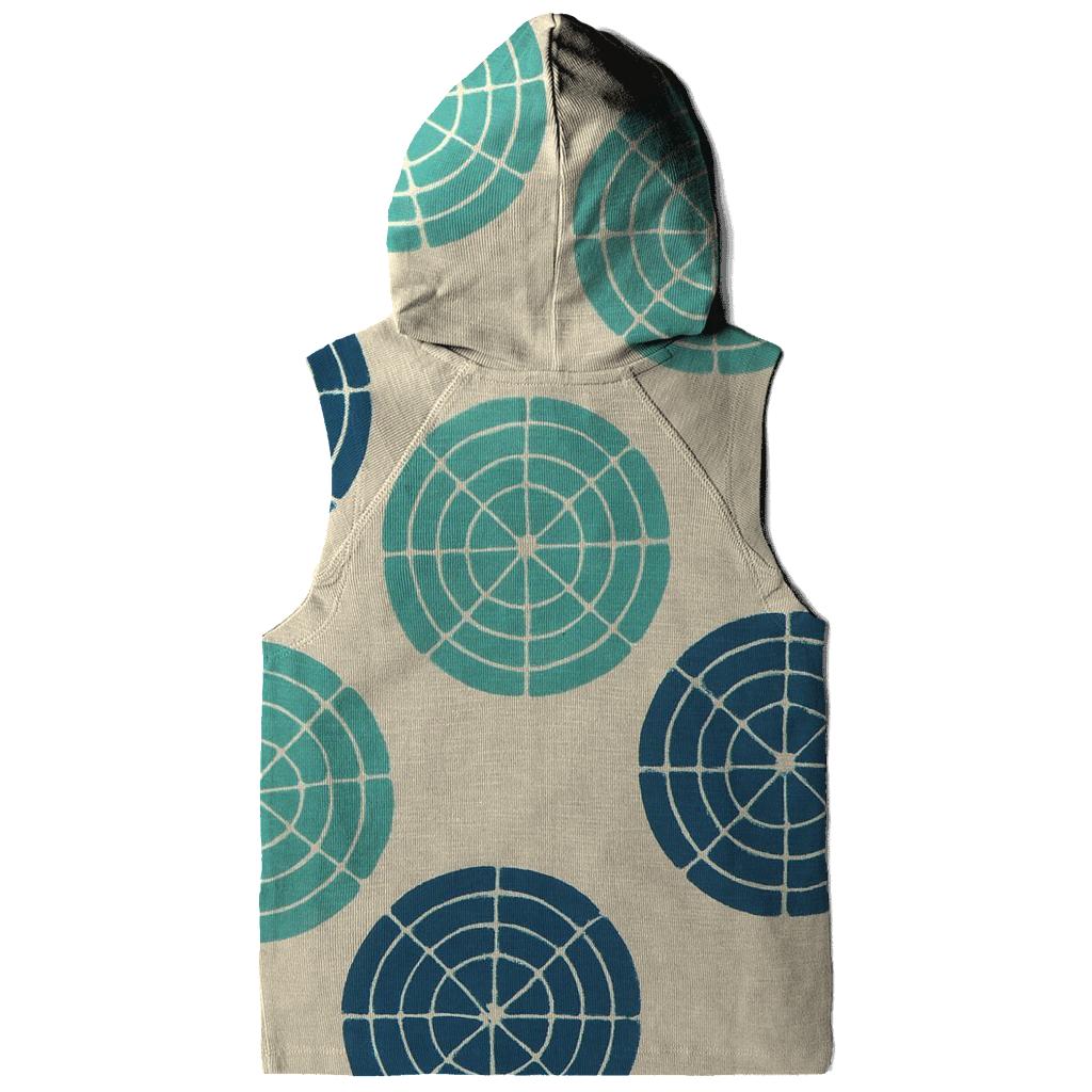 Kumo Rosette Cluster zip-up hoodies