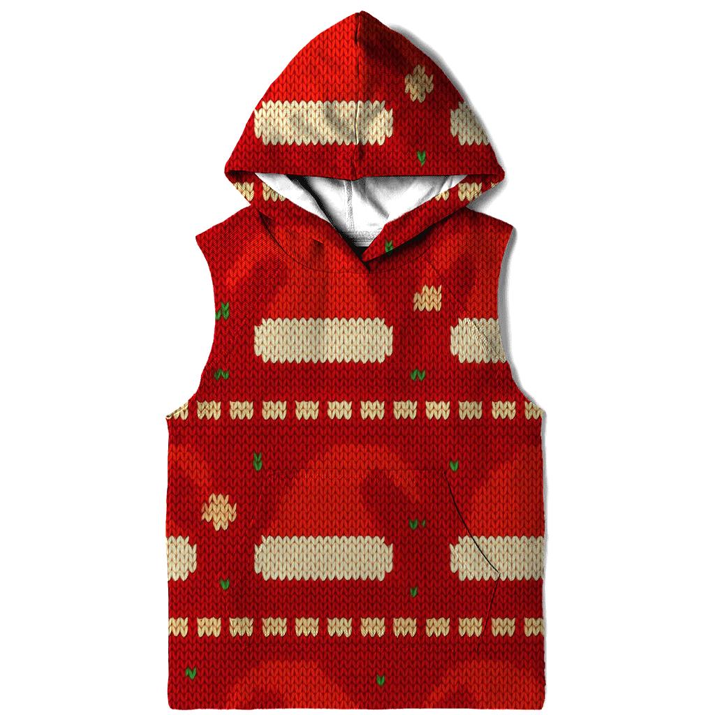 Santa Hat Scatter Bands Design hoodie designs