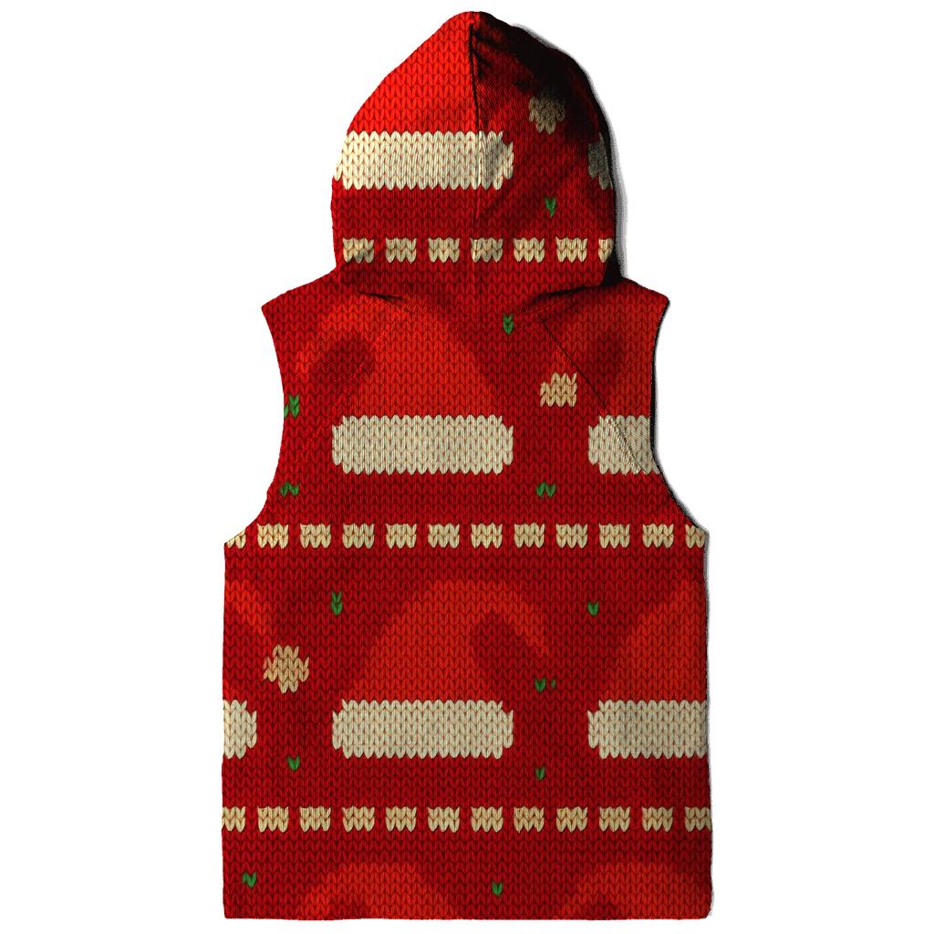 Santa Hat Scatter Bands Design hoodie designs