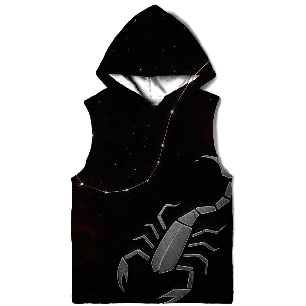 Scorpio Galactic Scorpion Design hoodie styles