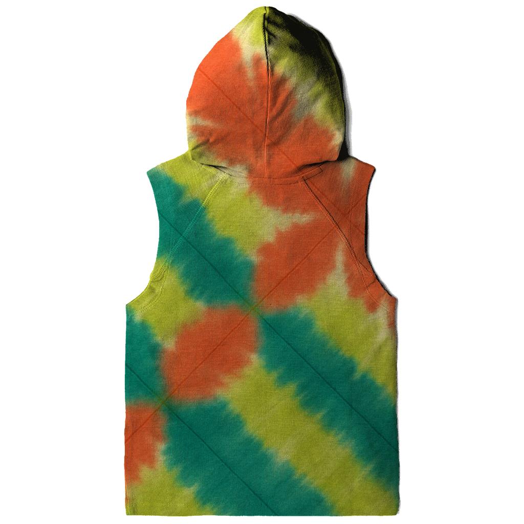 Diagonal Overdye Fusion pullover hoodies