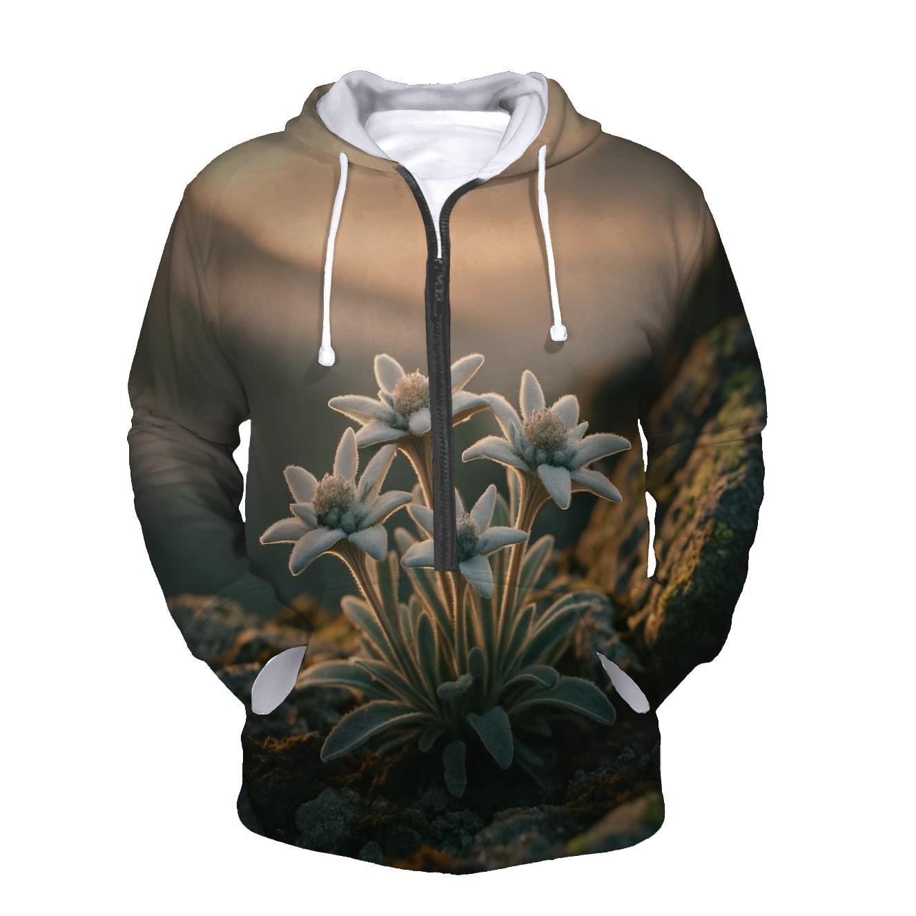 Alpine Edelweiss Ridge Morning pullover hoodies