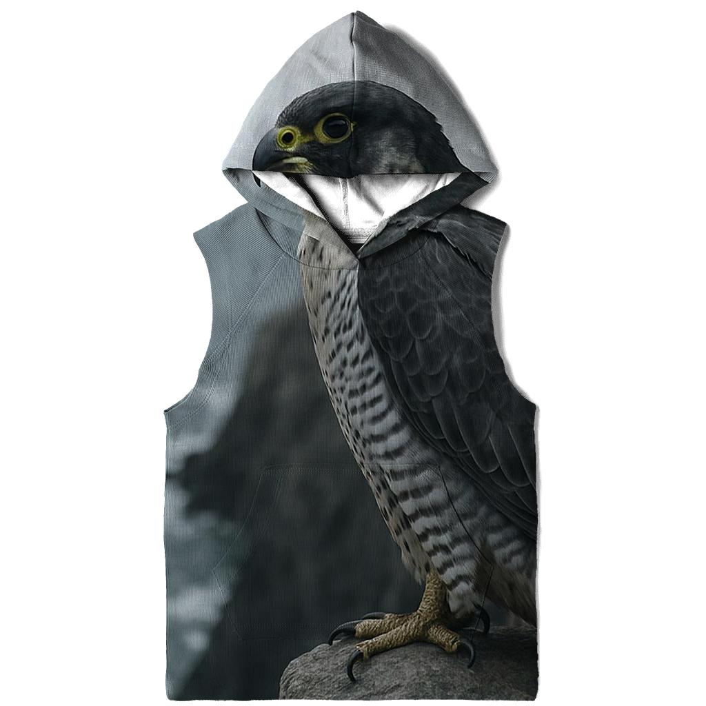 Cliffside Nestwatch — Peregrine Falcon printed hoodies