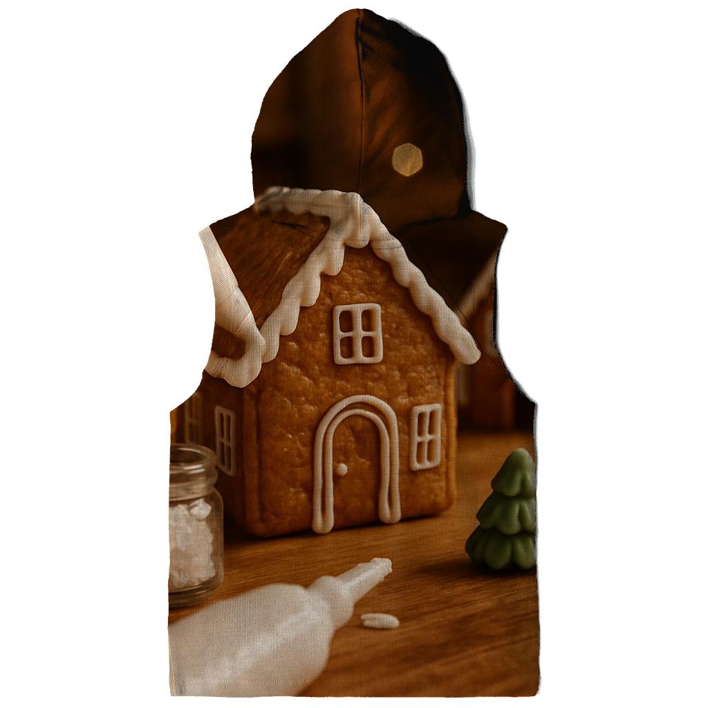 Gingerbread Workshop Glow premium hoodies