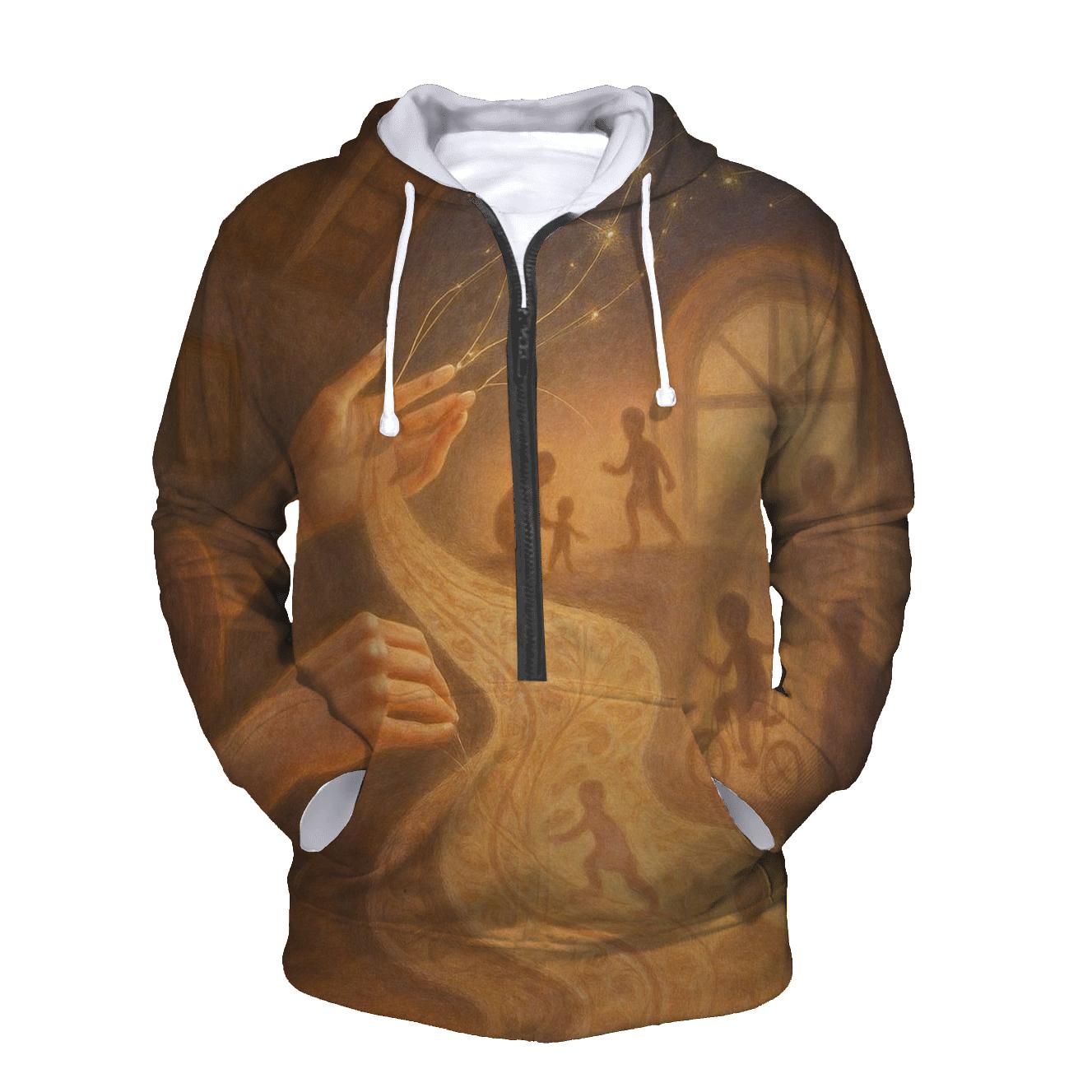 Woven Dawn printed hoodies