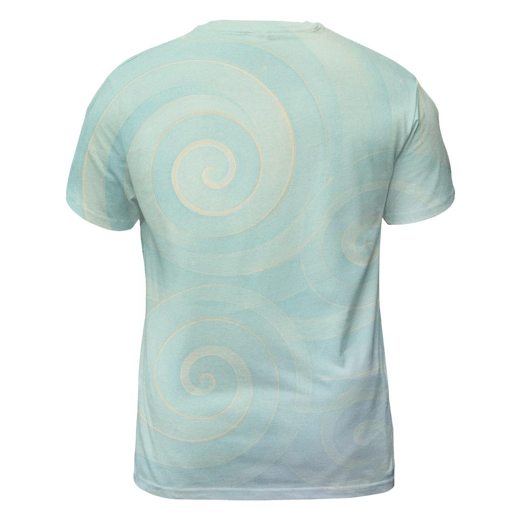 Breath Of Light Spirals trendy printed shirt styles