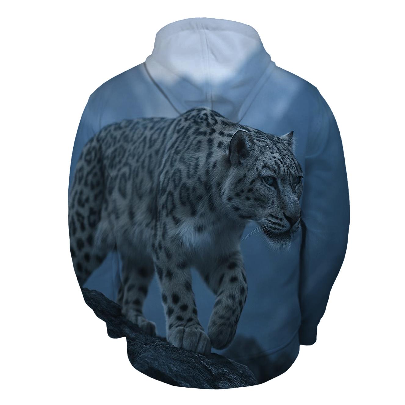Ridge Ghost — Snow Leopard pullover hoodies