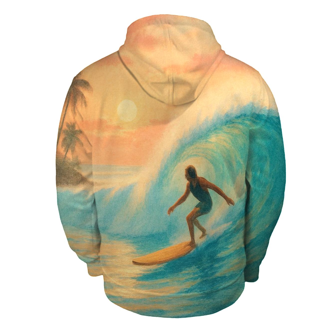 Sunrise Surf Session premium hoodies