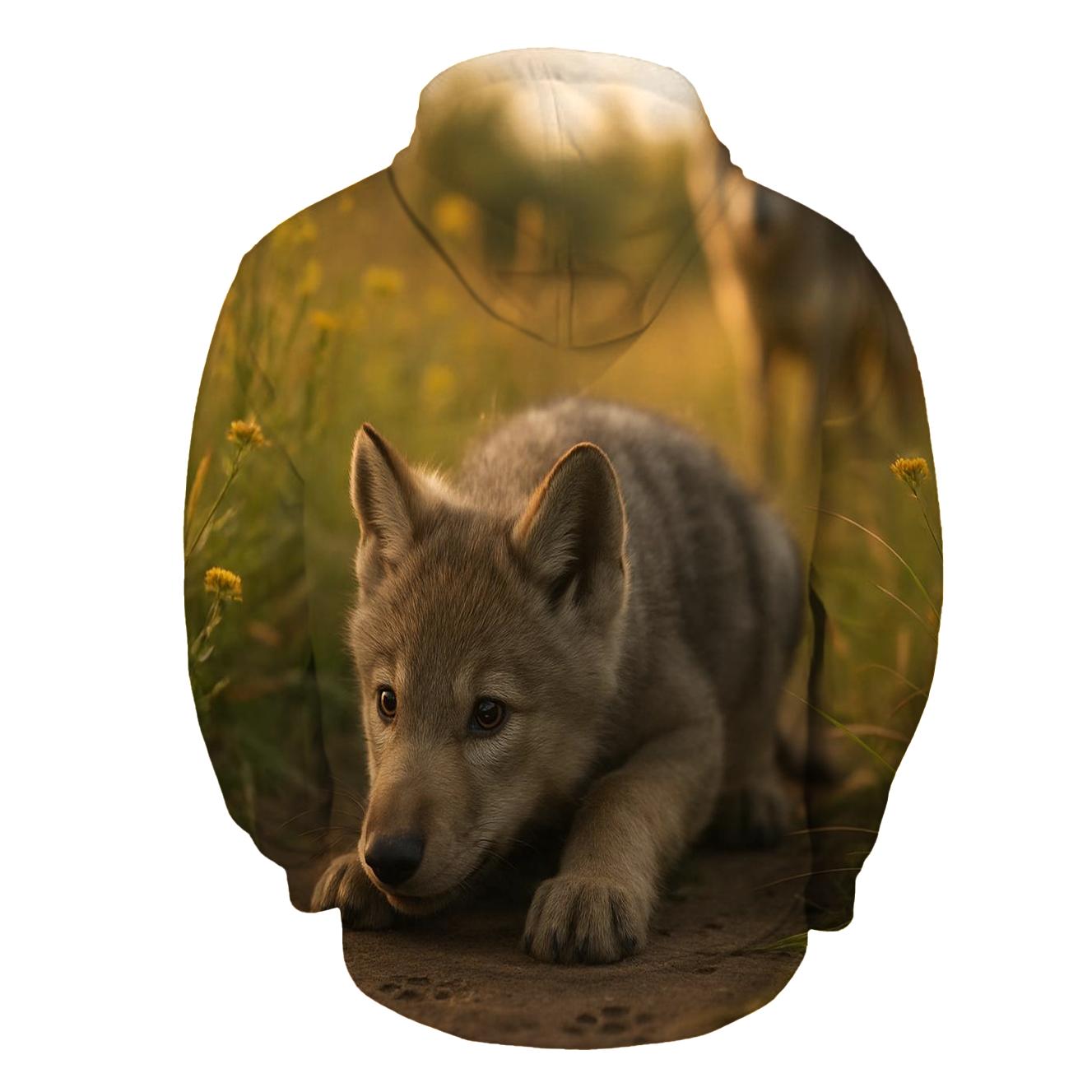 Pup Learning To Stalk heavyweight hoodies