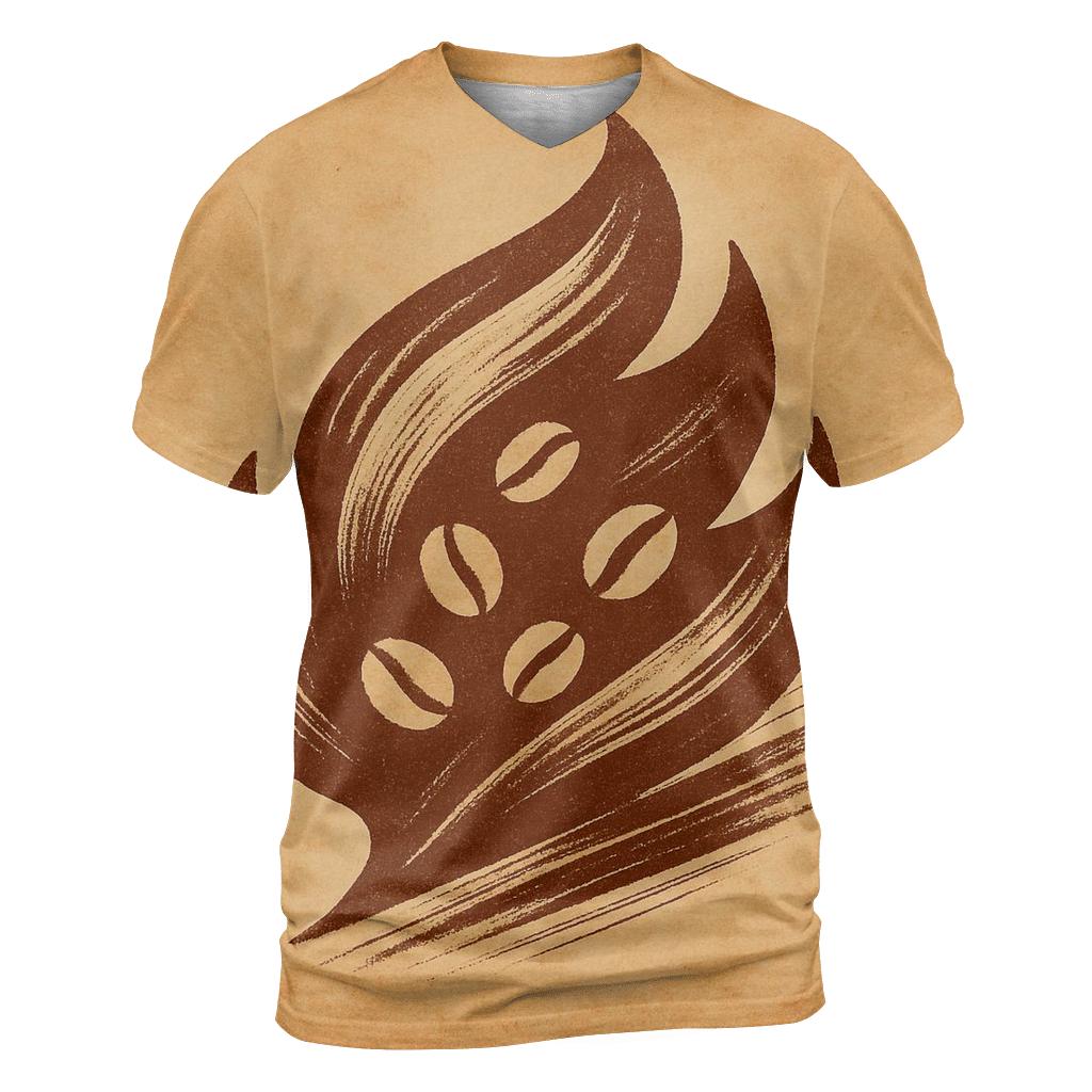 Roast Flame Icon custom all-over print shirts