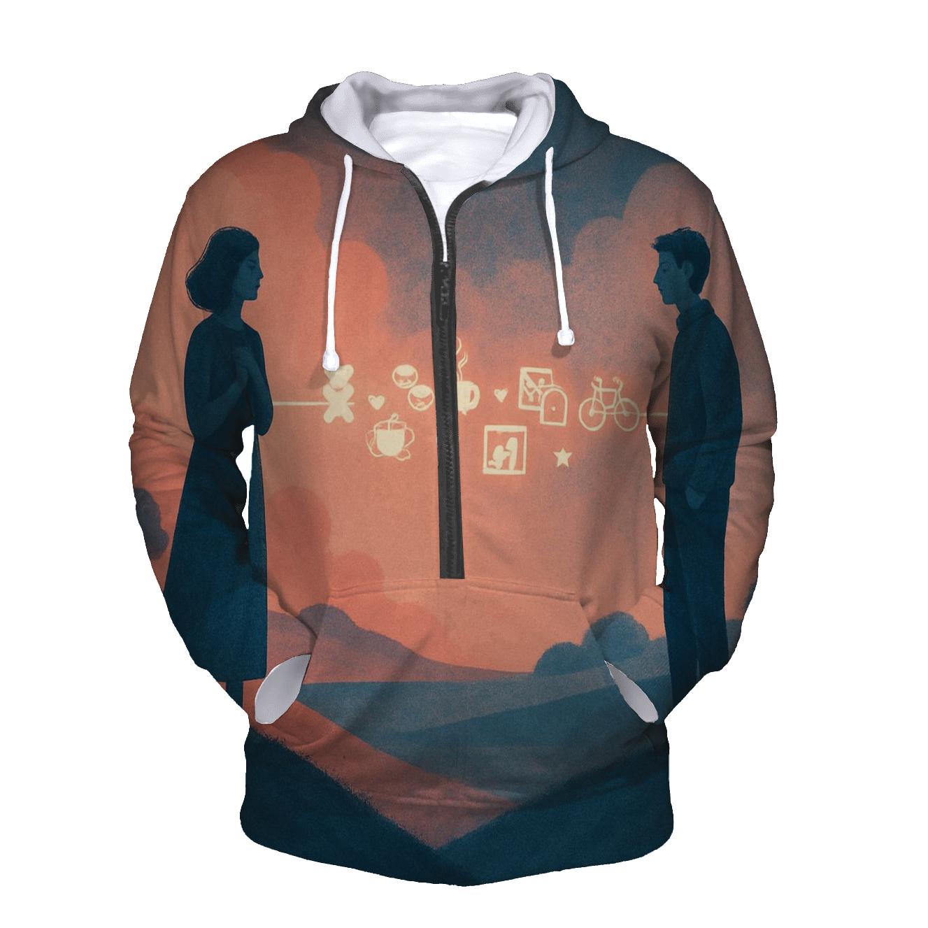 A Thread Between Horizons designer hoodies