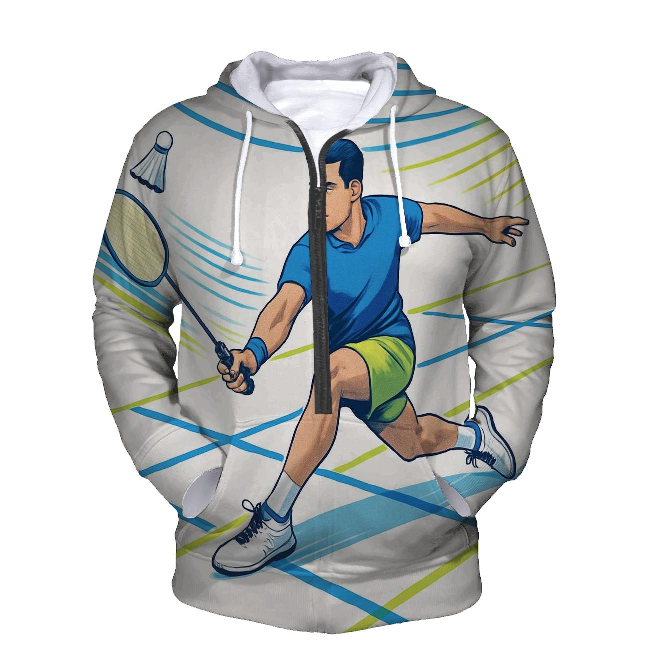 Indoor Racket Rhythm heavyweight hoodies