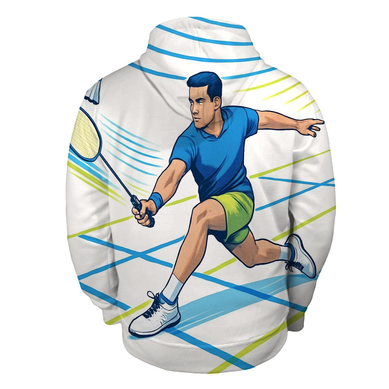 Indoor Racket Rhythm heavyweight hoodies