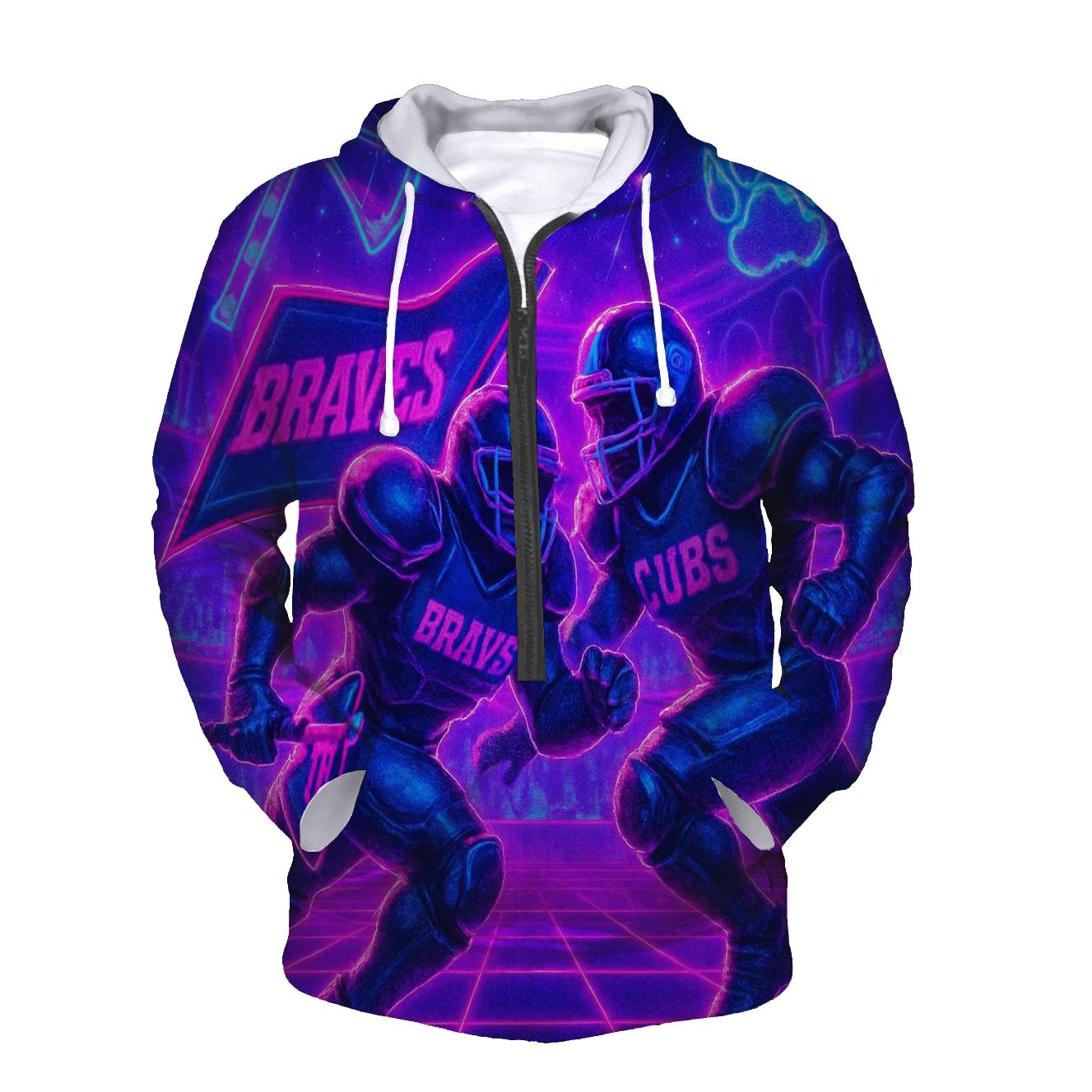 Neon Coliseum Clash hoodie trends