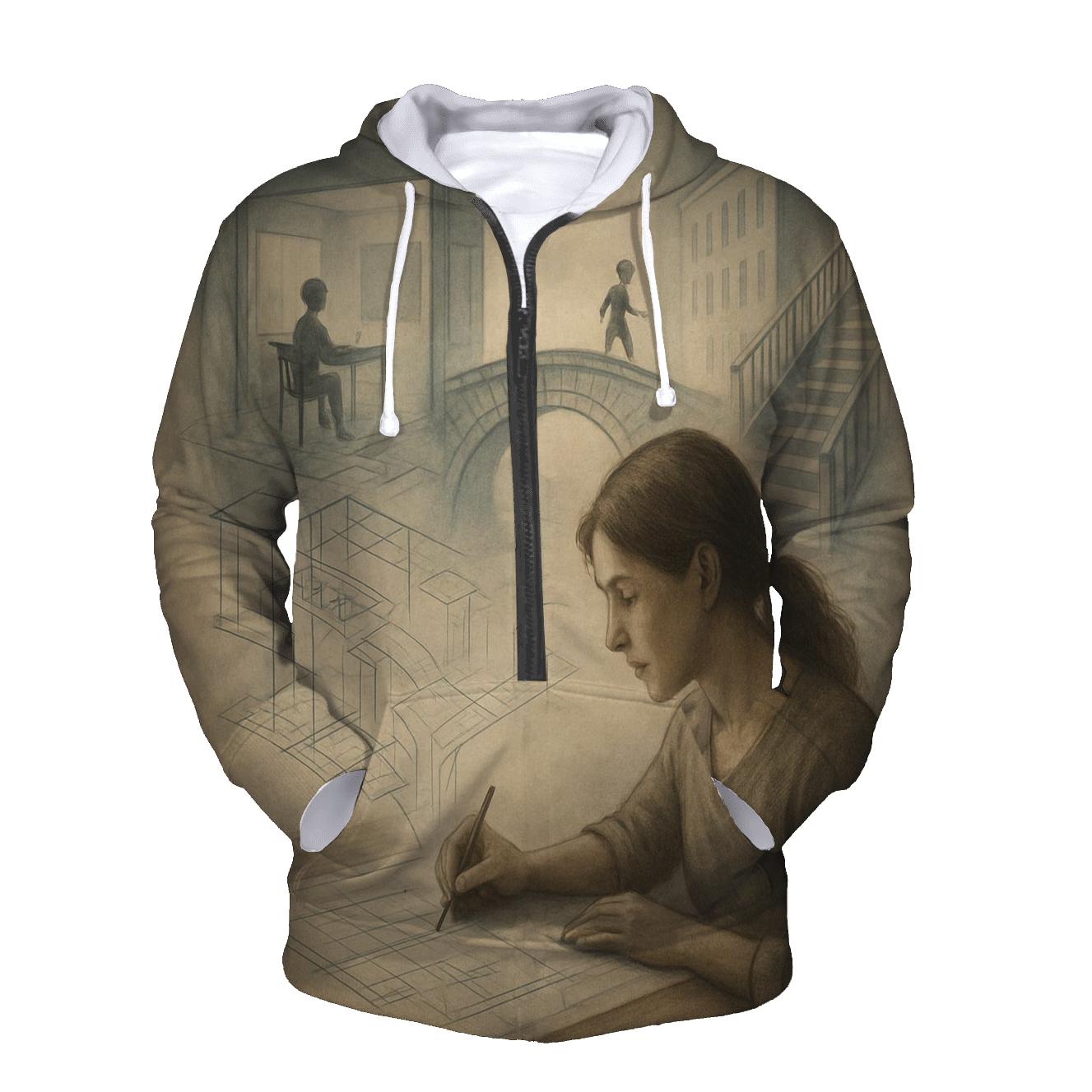 The Quiet Architect custom hoodies