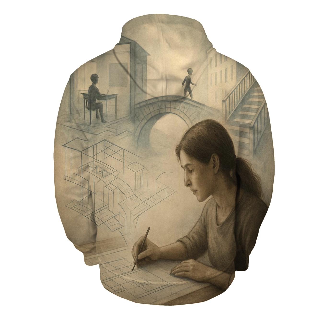 The Quiet Architect custom hoodies