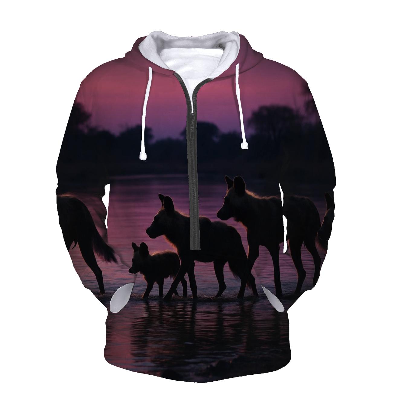 Crepuscular Pack Crossing hoodie trends